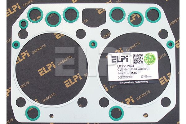 Garnitura, chiulasa LP135 2808 ELPI